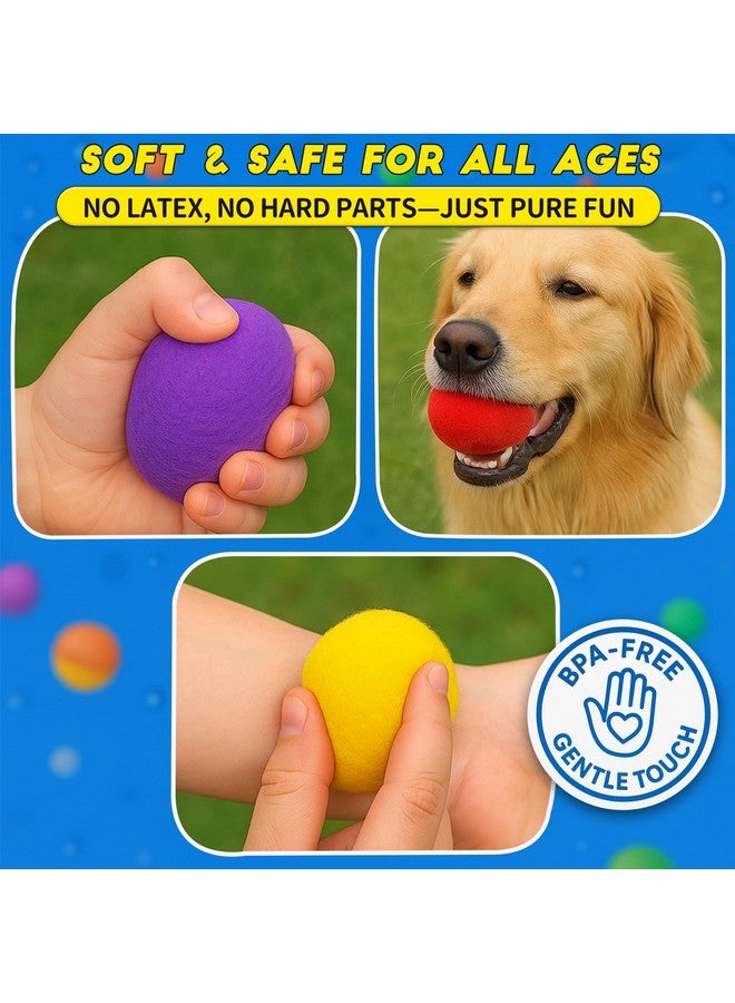 ROHSCE Reusable Water Balls for Kids, 50 PCS Soft Splash Balls Summer Outdoor Toys, Water Balloon Game for Pool Beach Party, Safe Water Fight Toys Fun Activities Yard Games - Image 4