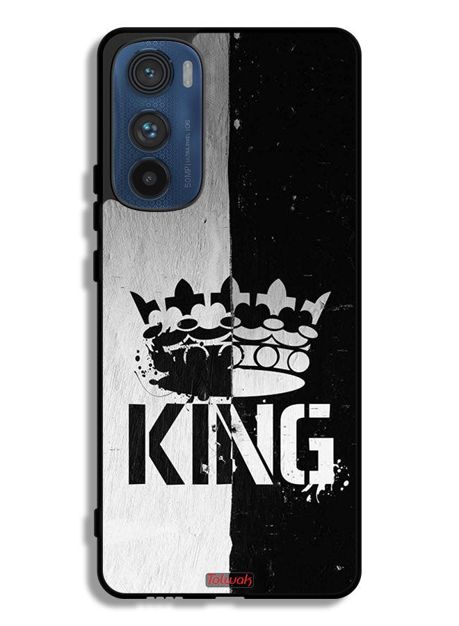 Tolwak Motorola Edge 30 Protective Case Cover King Vintage - Image 1