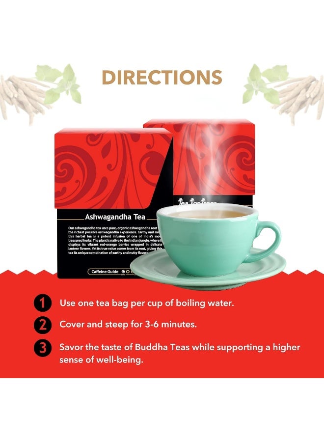 BUDDHA TEAS شاي أشواغاندا من بودا تيز - Image 4
