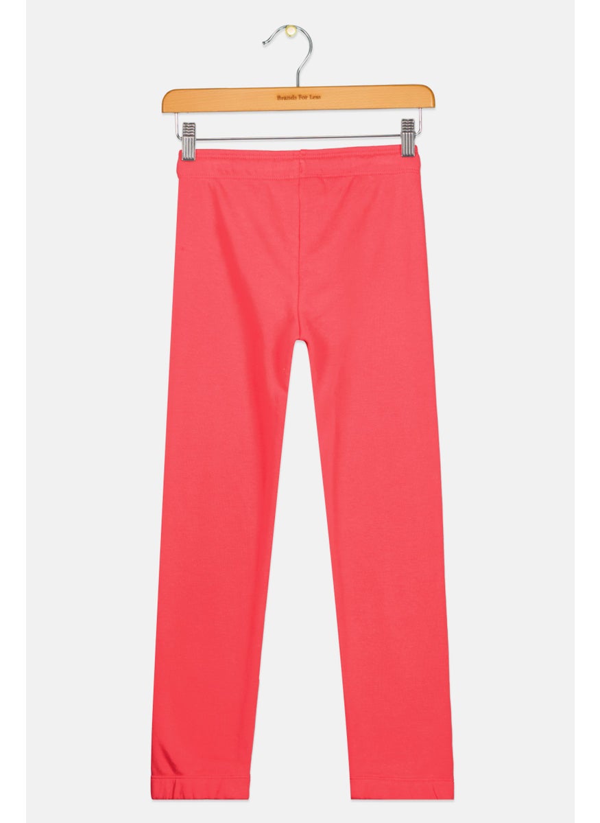 Champion Kids Girl Sportswear Fit Training Sweatpants, Red  - Image 2