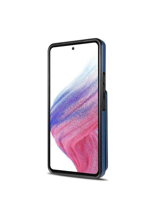 اس-توب جراب لهاتف Samsung Galaxy A52 4G / 5G / A52s 5G جراب هاتف Magsafe بملمس جلدي وحقيبة بطاقات قابلة للفصل - Image 3