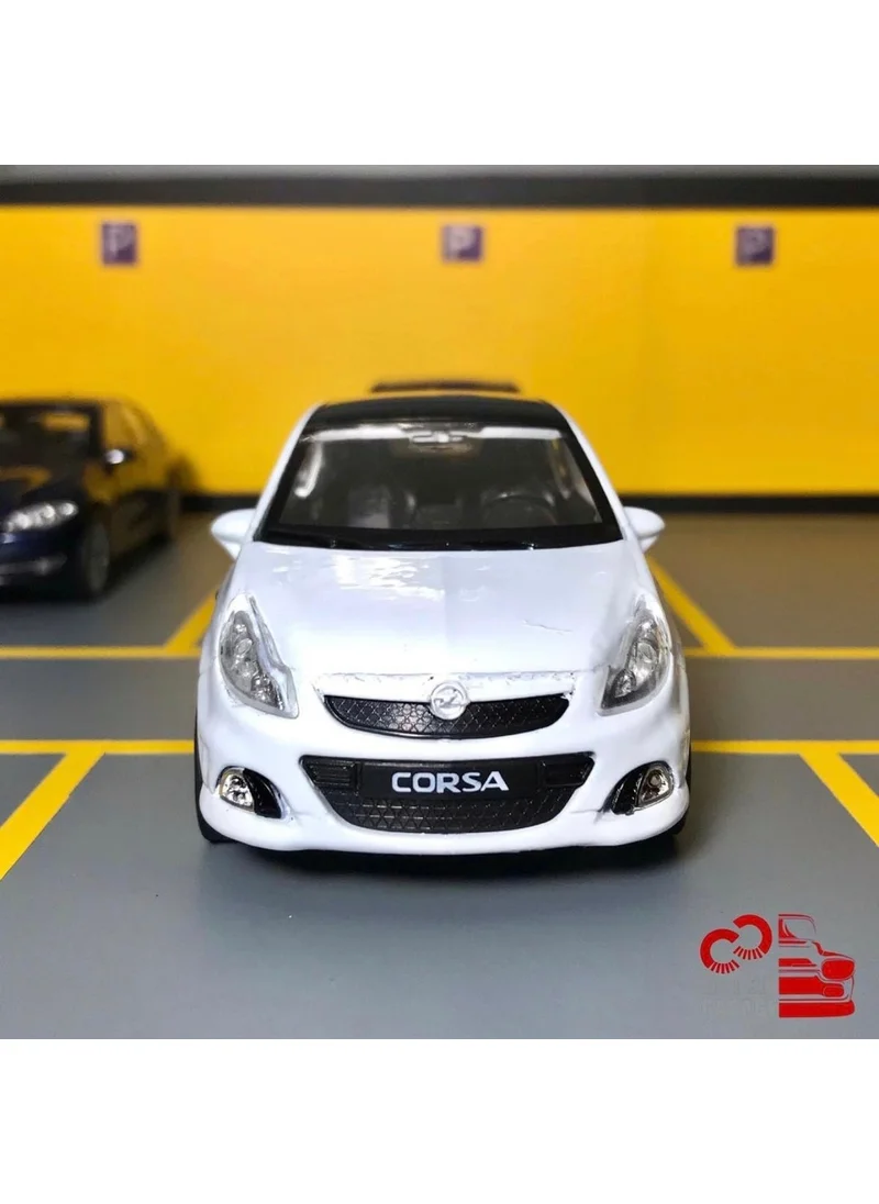 توبروك ستور Opel Corsa Opc 1/36 Scale Pull Drop Diecast Metal Model Toy Car
