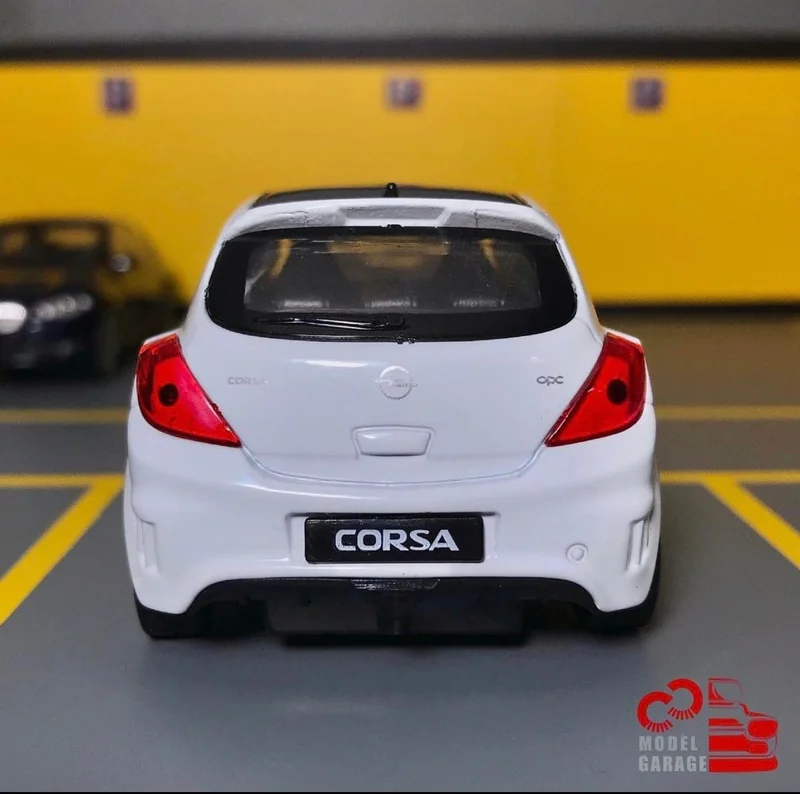 توبروك ستور Opel Corsa Opc 1/36 Scale Pull Drop Diecast Metal Model Toy Car