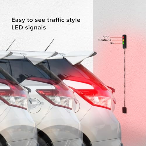 ARMOR ALL مساعد ركن السيارات المتقدم من أرمور أول مع ضوء LED، حساس ركن السيارات مع مؤشر مسافة متغير الألوان، حساس ركن السيارات وضوء توقف ركن السيارات لمواقف آمنة - Image 3