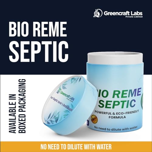 Bio Reme Septic Tank Cleaning Powder 500 Gms with Active Bacteria Formula for Odour Control, Eco Friendly Septic Care Treatment for Low Maintenance Household and Commercial Systems - Image 3