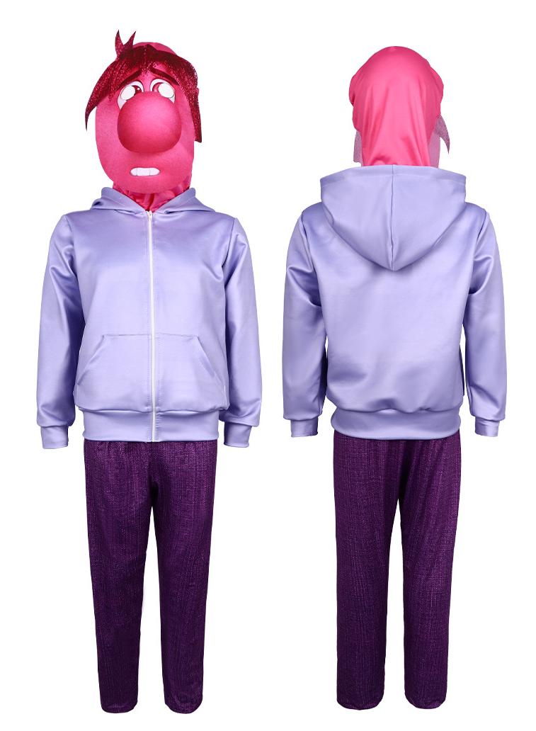 1 Set Inside Out2 Cosplay Clothes Toy Kids Costume Props Clothes Gifts - Image 2