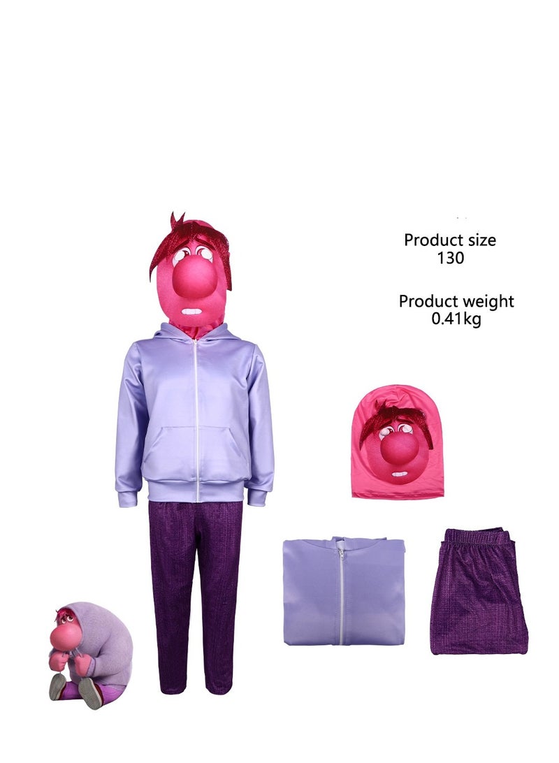1 Set Inside Out2 Cosplay Clothes Toy Kids Costume Props Clothes Gifts - Image 1