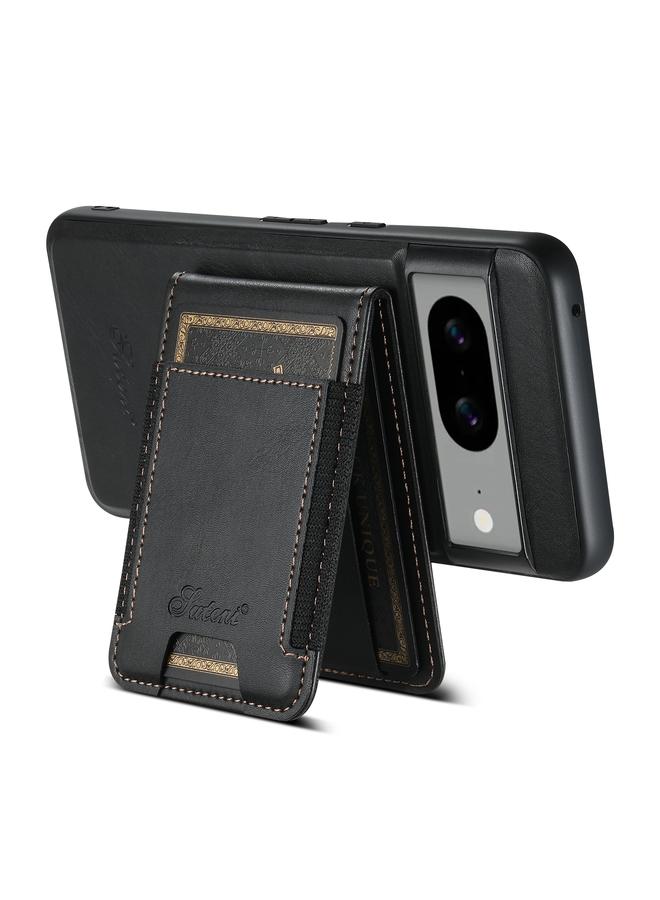 Suteni Case For Google Pixel 7 H17 Oil Eax Leather Detachable Wallet Phone Case - Image 4
