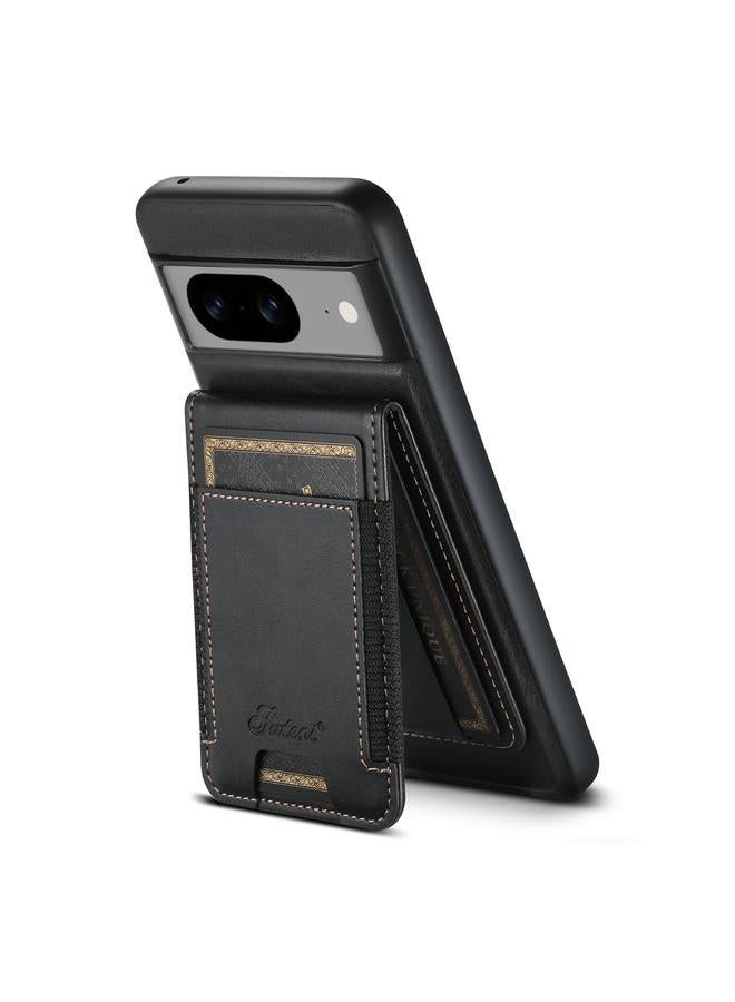 Suteni Case For Google Pixel 7 H17 Oil Eax Leather Detachable Wallet Phone Case - Image 3