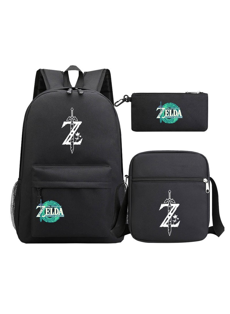 زيلدا أكتاف مطبوعة للشباب ذات سعة كبيرة للرجال والنساء