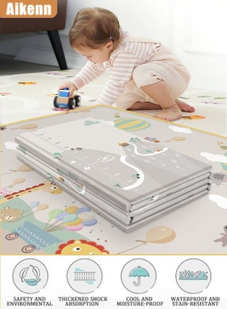 Aikenn Reversible Baby Play Mat Soft Playmat for Baby's