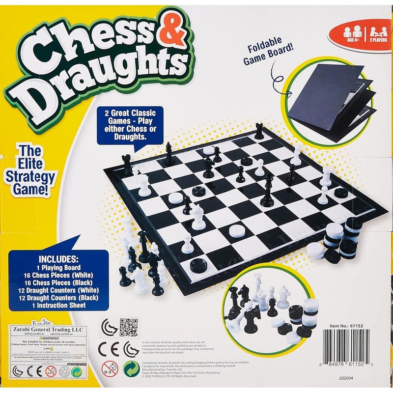 FunVille - Chess & Draughts Strategy Game - 61152 - Image 2