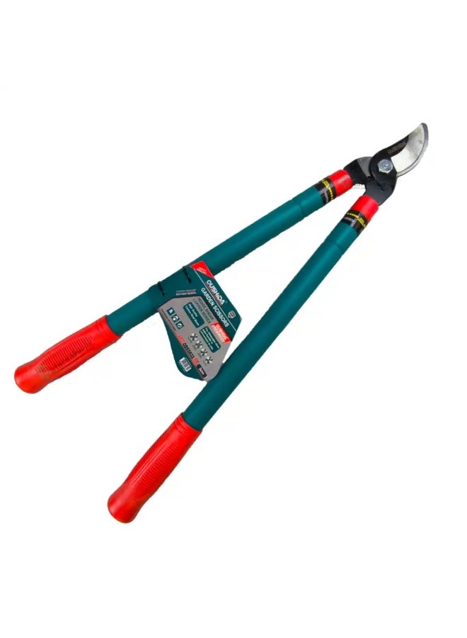 Oushida Heavy Duty Garden Bypass Lopper - 27 Inch Tree Branch Cutter with High Carbon Steel Blades & Non-Slip Ergonomic Grips - Professional Gardening Pruning Shears - Image 2