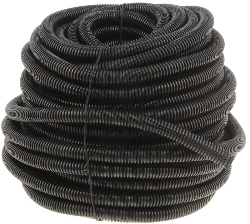 Dorman 86634 1/2 In. x 100 Ft. Black Flex Split Wire Conduit, 100 Pack Universal Fit - Image 1