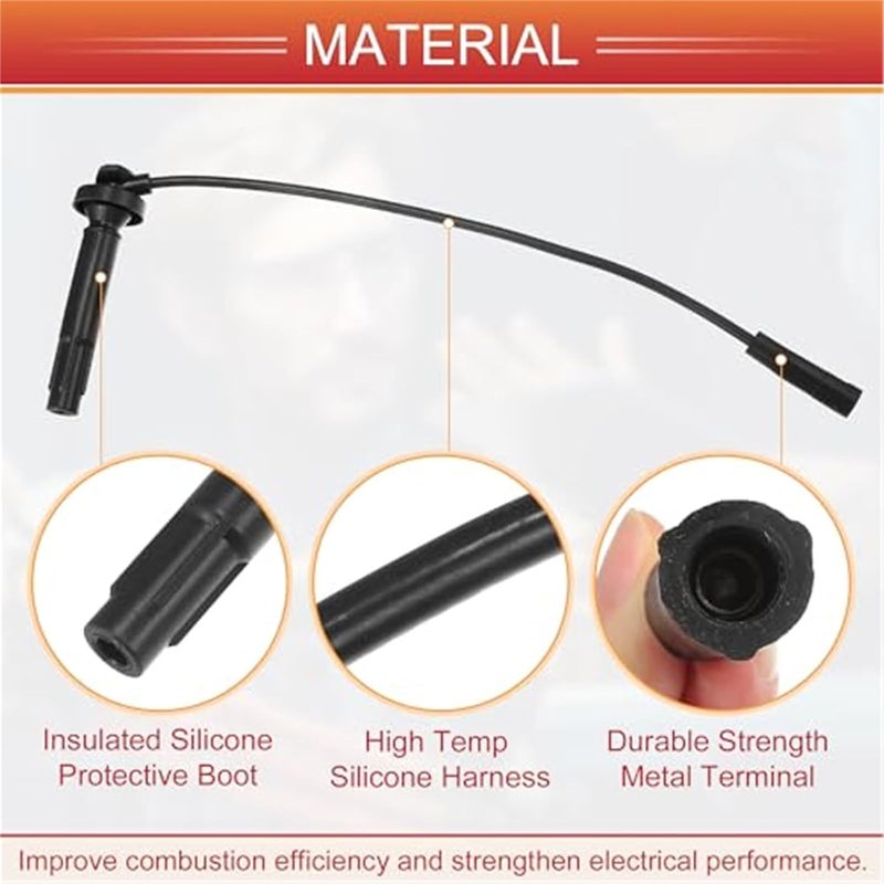Vuzmode Car Spark Plug Coil Wires for Subaru - Image 3