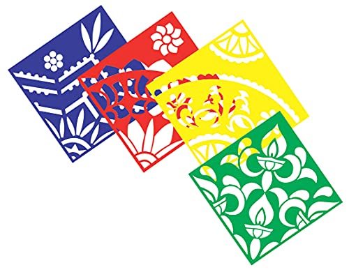 Roylco R5621 1293911 Classic Rangoli Mega Stencil 11 x 11 Size