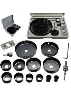 XDLB XDLB 16 pcs Hole Saw Cutting Set Kit Drilling Tool Wood Metal Cutter 19127mm Mandrels Saws Core Drill Bits Woodworking Rotary Bit Set 16 Bits N017  - Image 3