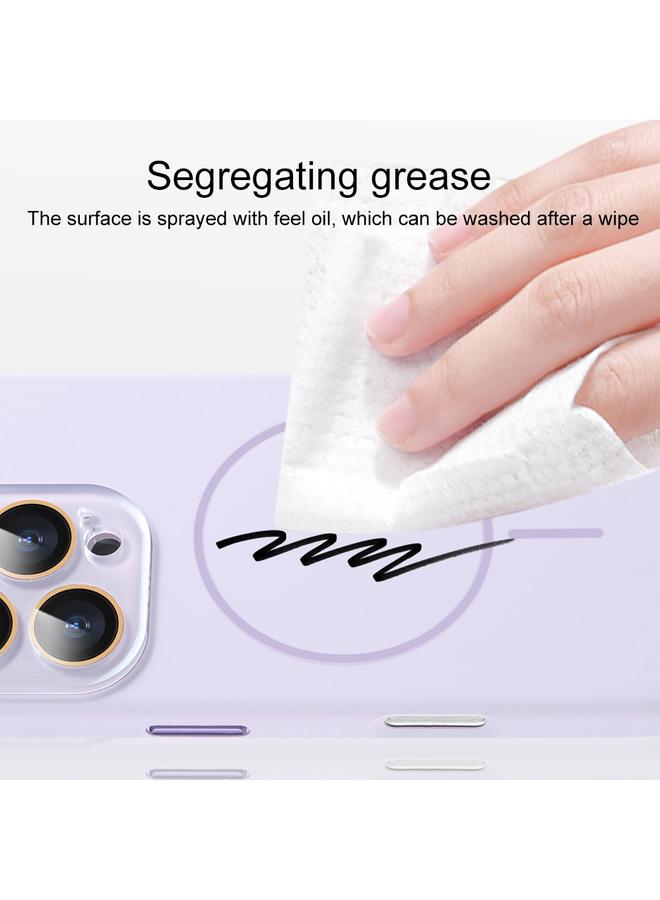 Zaboon Case For iPhone 12 AG Fine Hole Liquid Silicone MagSafe Magnetic Phone Case - Image 5