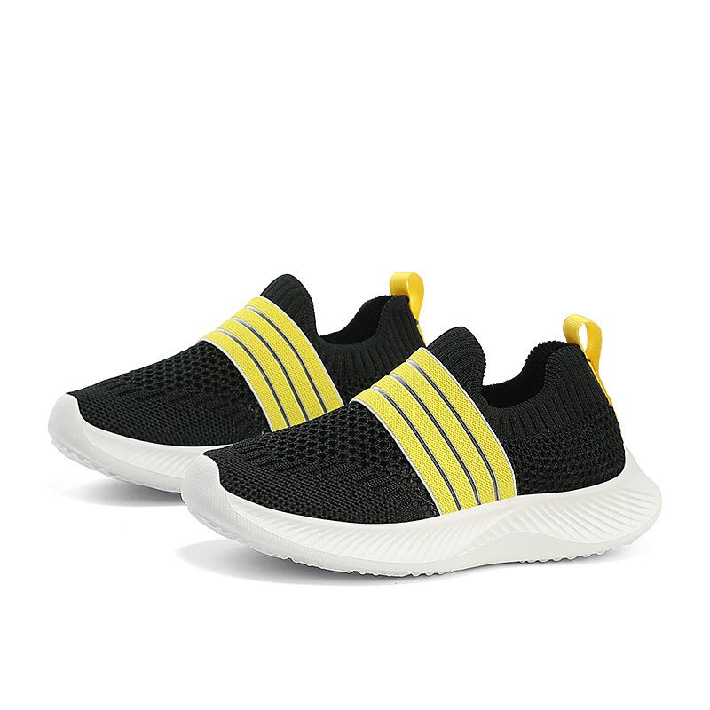 Mesh Sneakers Lightweight Flexible Sole Walking Shoes For Kids Indoor And Outdoor Activities - Image 1