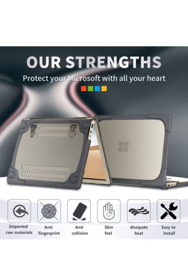 جولف لينك غطاء حماية صلب مزود بحامل ووظيفة مقاومة للصدمات لجهاز مايكروسوفت لاب توب جو مقاس 12.4 بوصة - Image 3
