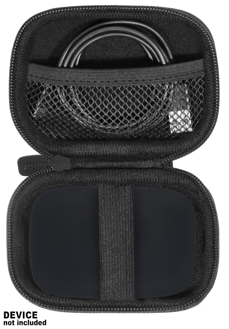 CaseSack Case for PocBuds Headphones 80hrs Playtime Charging Case Digital Display Sports Ear Buds (Black) - Image 3