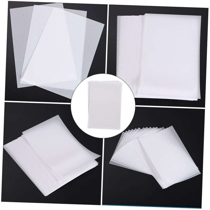 150 Sheets Translucent Tracing Paper For Drawing Calligraphy White Drafting Pattern Paper Sketching Copying Printing Office Craft Use - Image 4