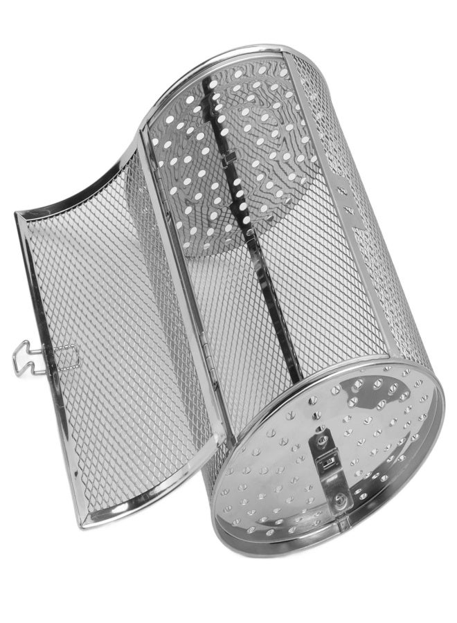 Oven Cage 360 Degree Rotatable Stainless Steel Oven Rack Roast Basket for Baking Nuts BBQ Roaster Tool - Image 4