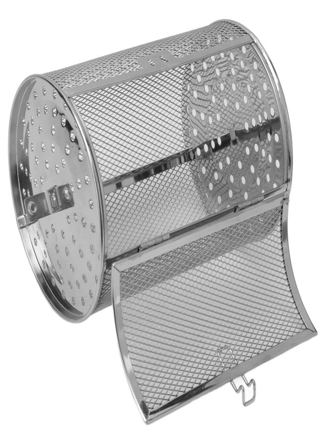 Oven Cage 360 Degree Rotatable Stainless Steel Oven Rack Roast Basket for Baking Nuts BBQ Roaster Tool - Image 3