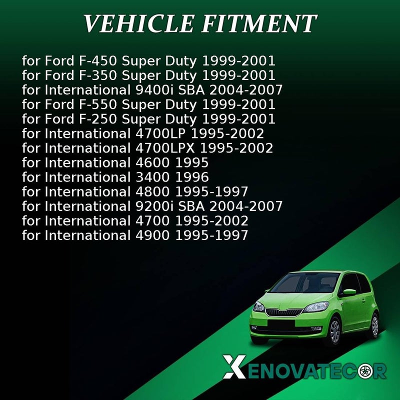 حزام سير متعرج لفورد F450 F550 سوبر ديوتي 1999 2000 2001 لمولد التيار الكهربائي وتوجيه الطاقة - Image 4
