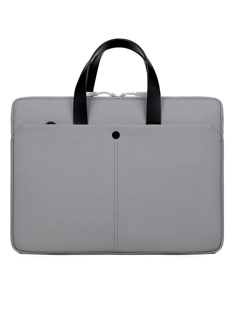 Large Capacity Laptop Bag Business Office Bag, 15 Inch Laptop Briefcase with Shoulder Strap and Luggage Trolley Strap, Lightweight Crossbody Bag for Men Women Travel Business Office, with a detachable shoulder strap.  - Image 1