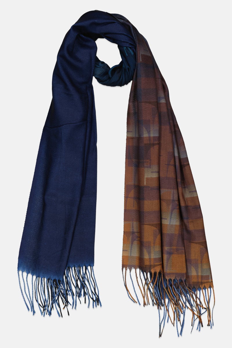 ELLE Women Allover Printed Scarves, Multicolor - Image 1