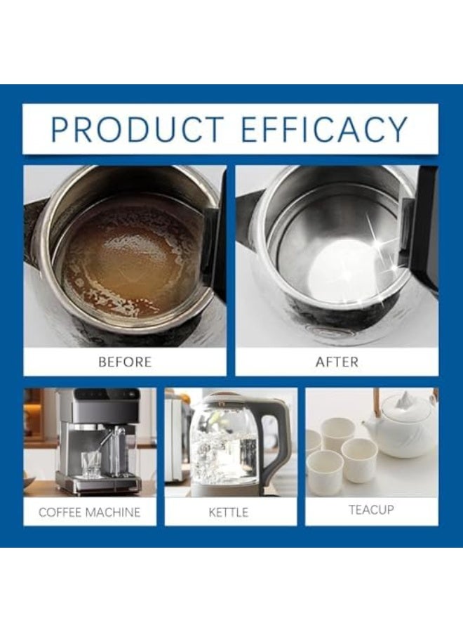 LIMESCALE REMOVER,12pcs Water Bottle Cleaning Tablets, Clean Stainless Steel, Plastic and Reusable Water Bottles, Bottle Bright Cleaning Tablet, Ice Machine Cleaner Maker Descaler for Home - Image 5