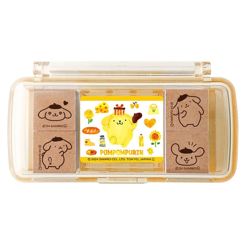 Beverly Sanrio Pom Pom Purin Sanrio Characters Stamp Mini Stamp SGM025