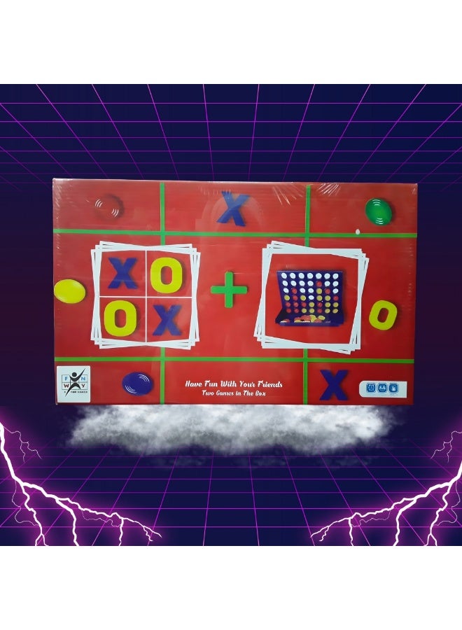 X & O + Connect Four Game – Two Classic Challenges in One - Image 1