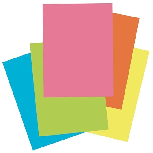 Tru-Ray® Heavyweight Construction Paper Pad, 5 Assorted Hot Colors, 9" x 12", 40 Sheets - Image 3