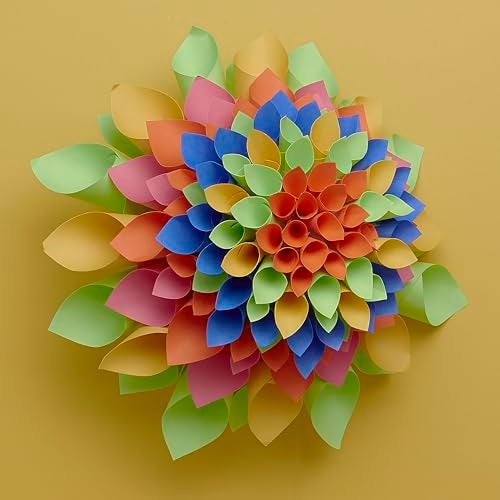 Tru-Ray® Heavyweight Construction Paper Pad, 5 Assorted Hot Colors, 9" x 12", 40 Sheets - Image 5