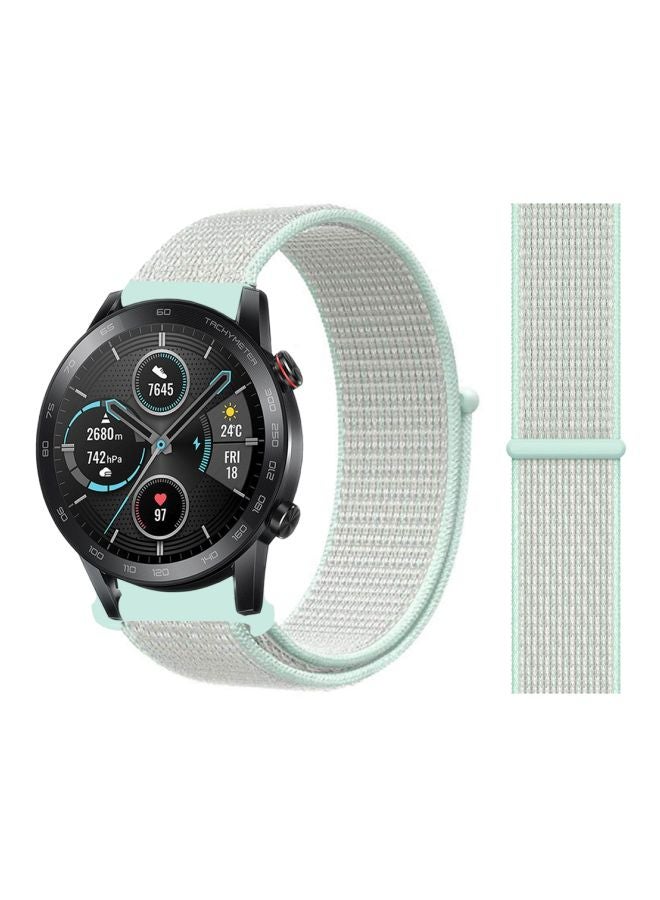 Perfii Replacement Band For Honor MagicWatch 2 46mm Teal Tint - Image 2
