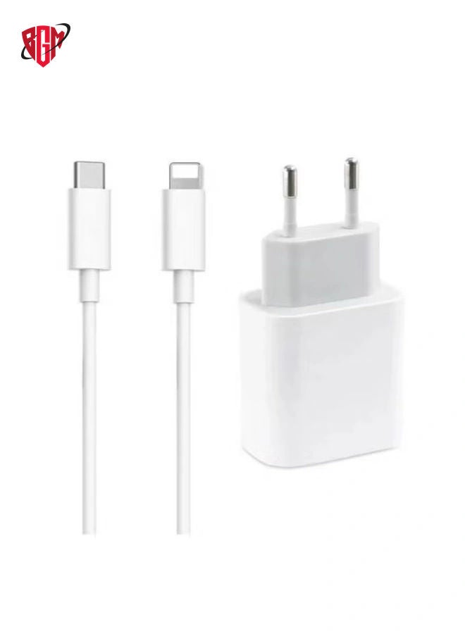 BGM 20W Original Phone Fast Charger With Cable For Apple iPhone  - Image 3