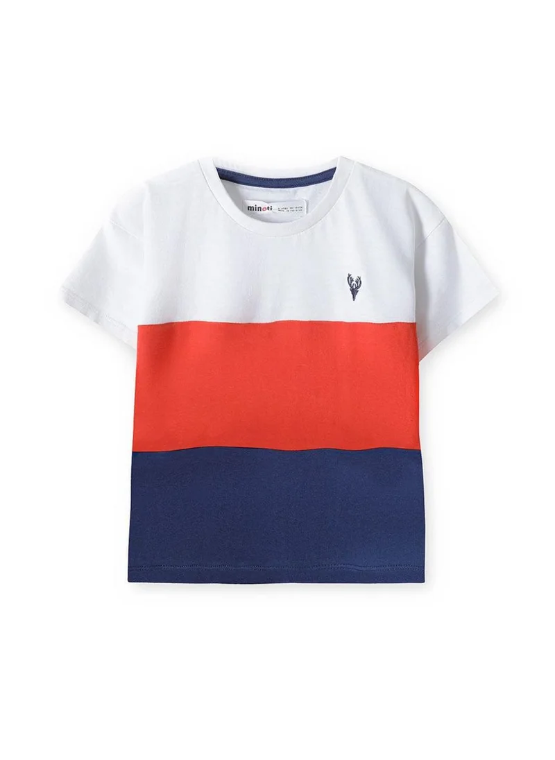 MINOTI Teen Boys T-Shirt And Fleece Short Set