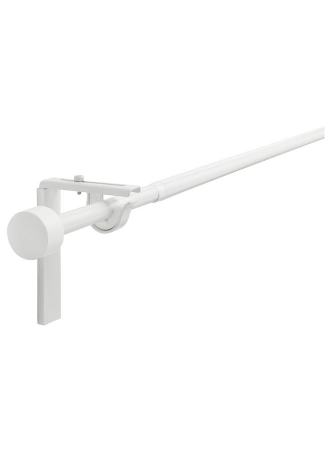 erorex Curtain rod combination, white, 120-210 cm - Image 1