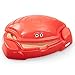 Simplay3 Coastal Crab Fully Assembled Sandbox for Kids Toddler Outdoor Sand Box with Lid for Playground Backyard Ages 15 to 5 Years Made in USA Red - Image 3