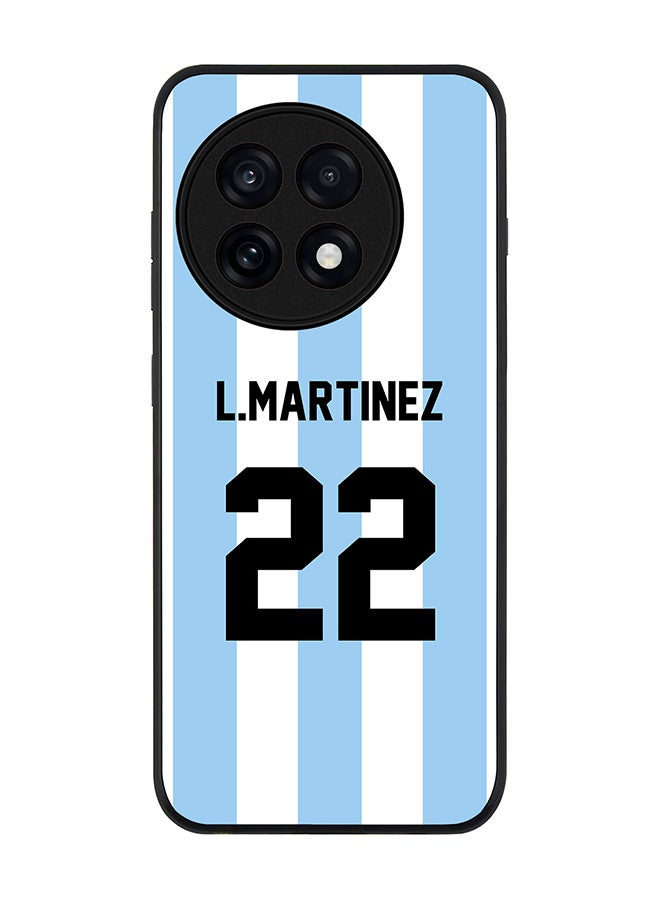 Stylizedd For OnePlus 13R / Ace 5 Pro Case,Slim fit Camera Protection, Shockproof Thin Phone cover  - Football  Argentina, L.Martinez