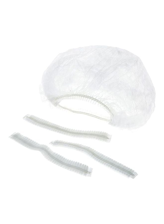 Carevas 100-Piece Disposable Bouffant Caps - Image 1