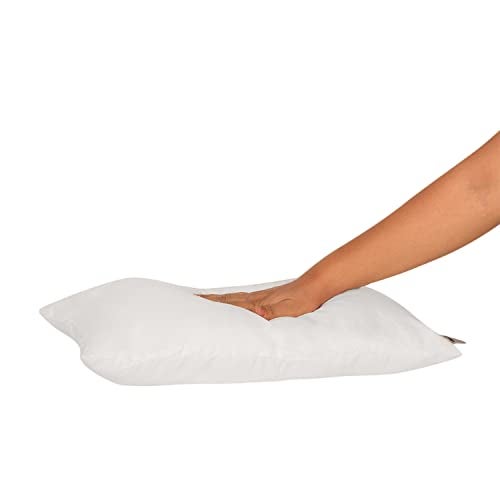 Home-The Best is for You Micro Fiber Cushion Insert Extra Soft, White (Pack of 2, 12x24 Inch) - Image 5