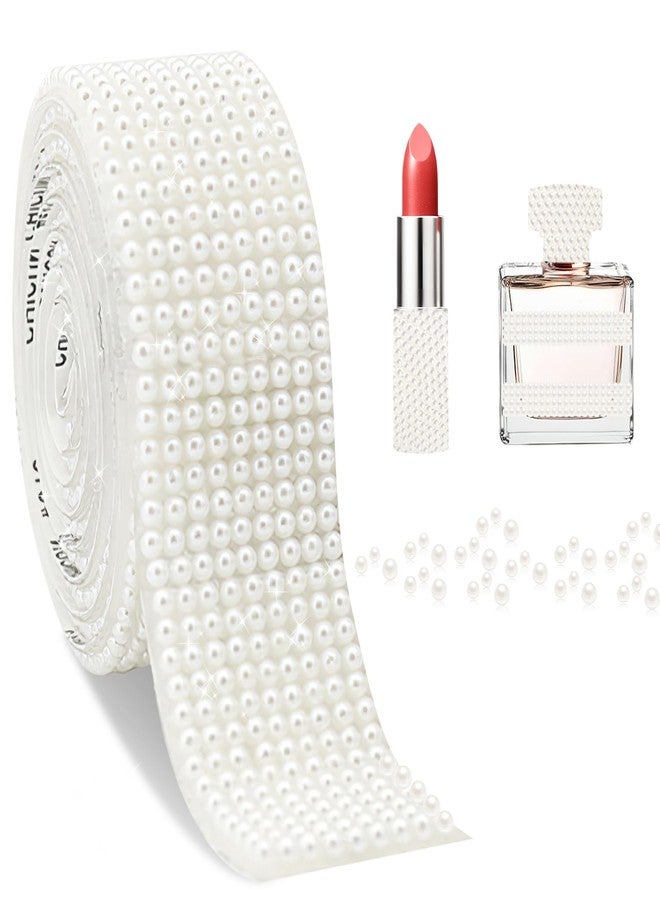 CoolShef شريط لاصق ذاتي من اللؤلؤ من كول شيف - ملصق لؤلؤ بطول ياردة واحدة لتغليف الهدايا، والأعمال الفنية والحرفية اليدوية، وسجل القصاصات، وتزيين المنزل - Image 1