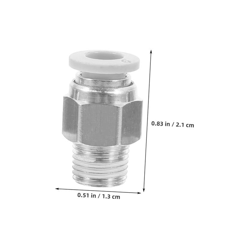 10 Pcs Quick Connect Air Fittings Push To Connect 1 4 Inch NPT Male And Female - Image 3