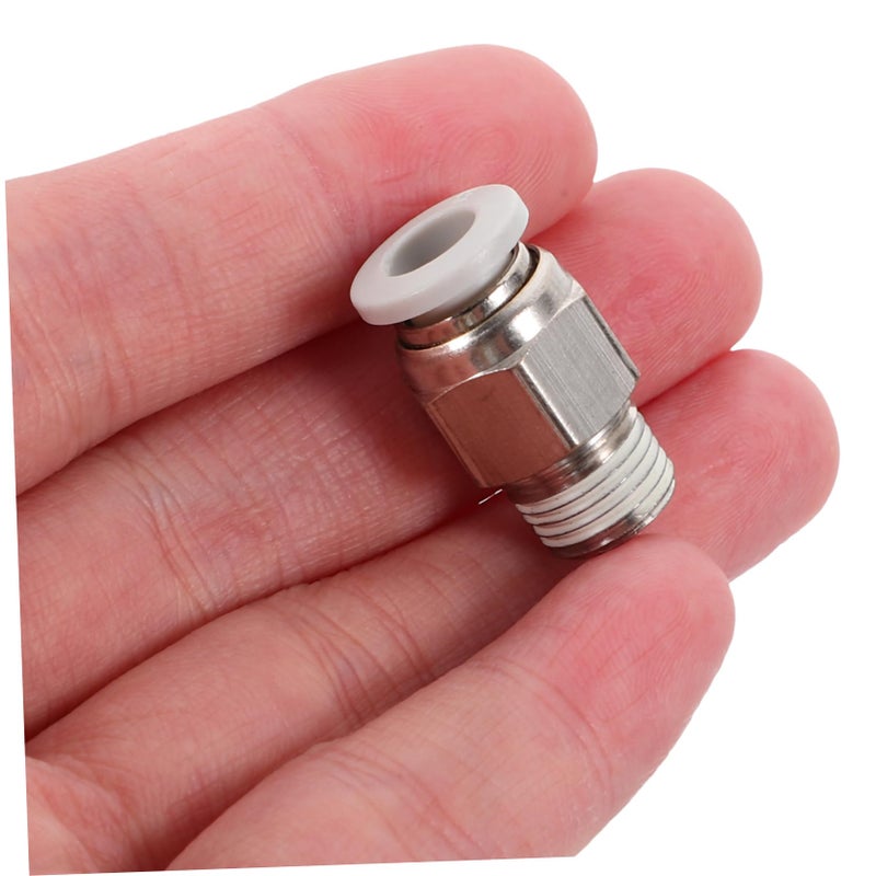 10 Pcs Quick Connect Air Fittings Push To Connect 1 4 Inch NPT Male And Female - Image 4