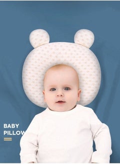 bbet Baby Pillow for Newborn Baby(0-12months),Baby Head Shaping Pillow Prevent Flat Head Newborn Baby Pillow Nursery Head Shaping Infant Unisex Latex Pillow Head Protection Support Pillow for Baby  - Image 3