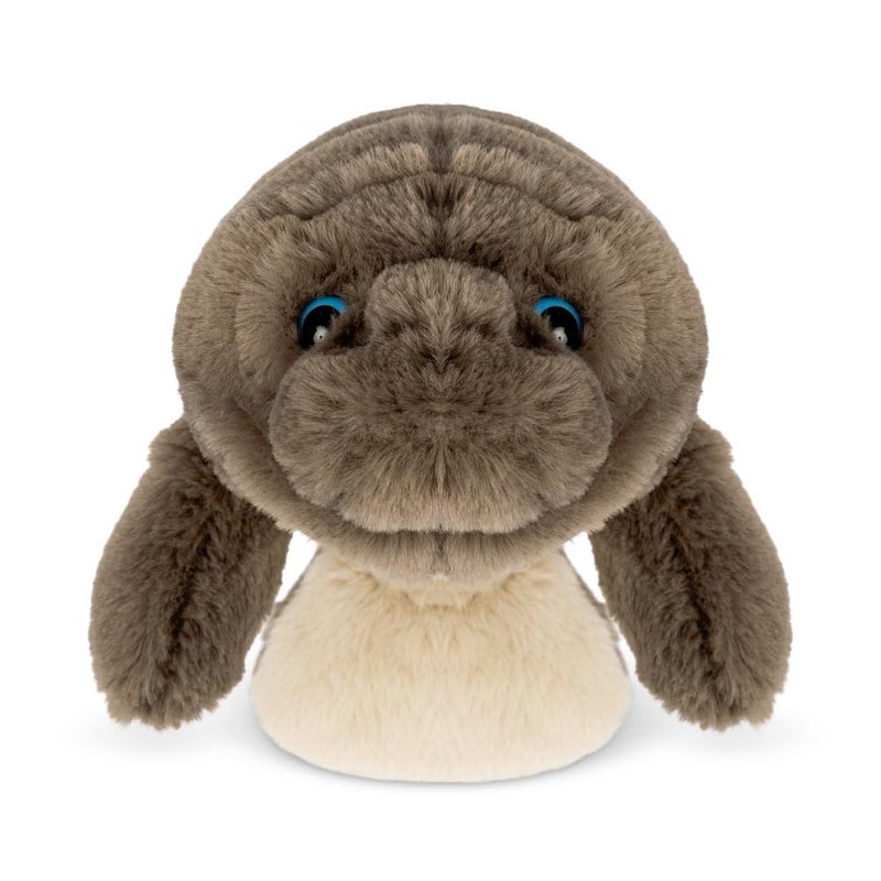 Fahlo Tracking Plush | Includes 12" Plush, Interactive 3D Tracking Map, and Wildlife Conservation Support | Eco-Friendly & Safe for All Ages | (Manatee) - Image 3