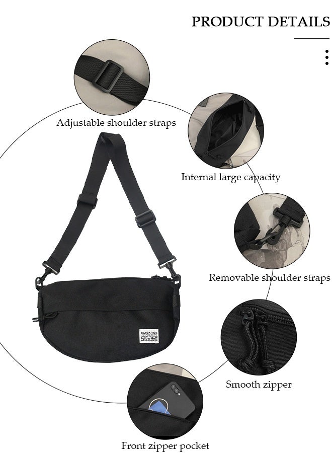 DUNISO Waterproof Sling Bag Crossbody Bag for Men and Women Sling Backpack Hiking Daypack Multipurpose CrossBody Chest Bag - Image 3